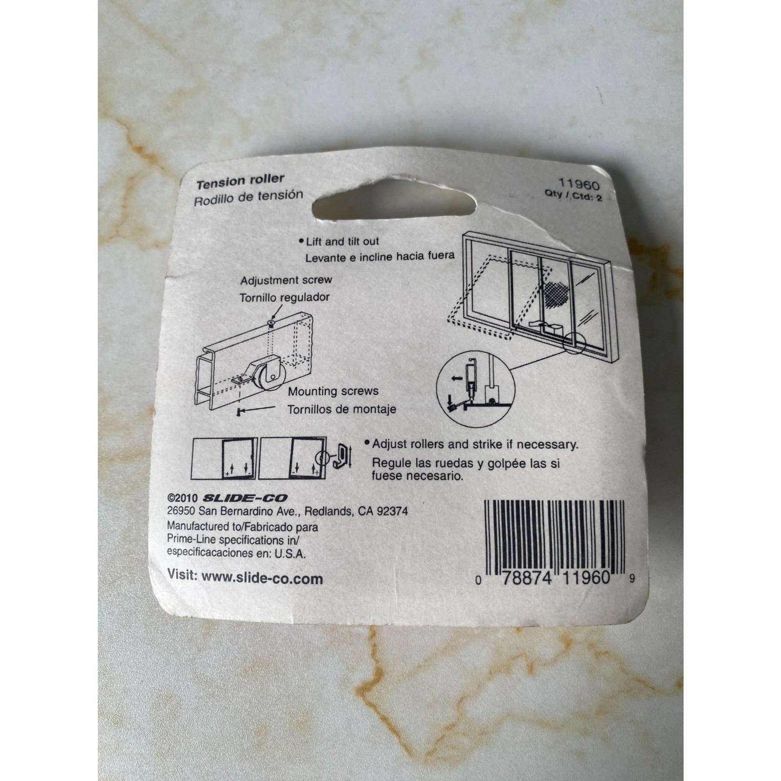 New Slide-Co Screen Door Tension Roller