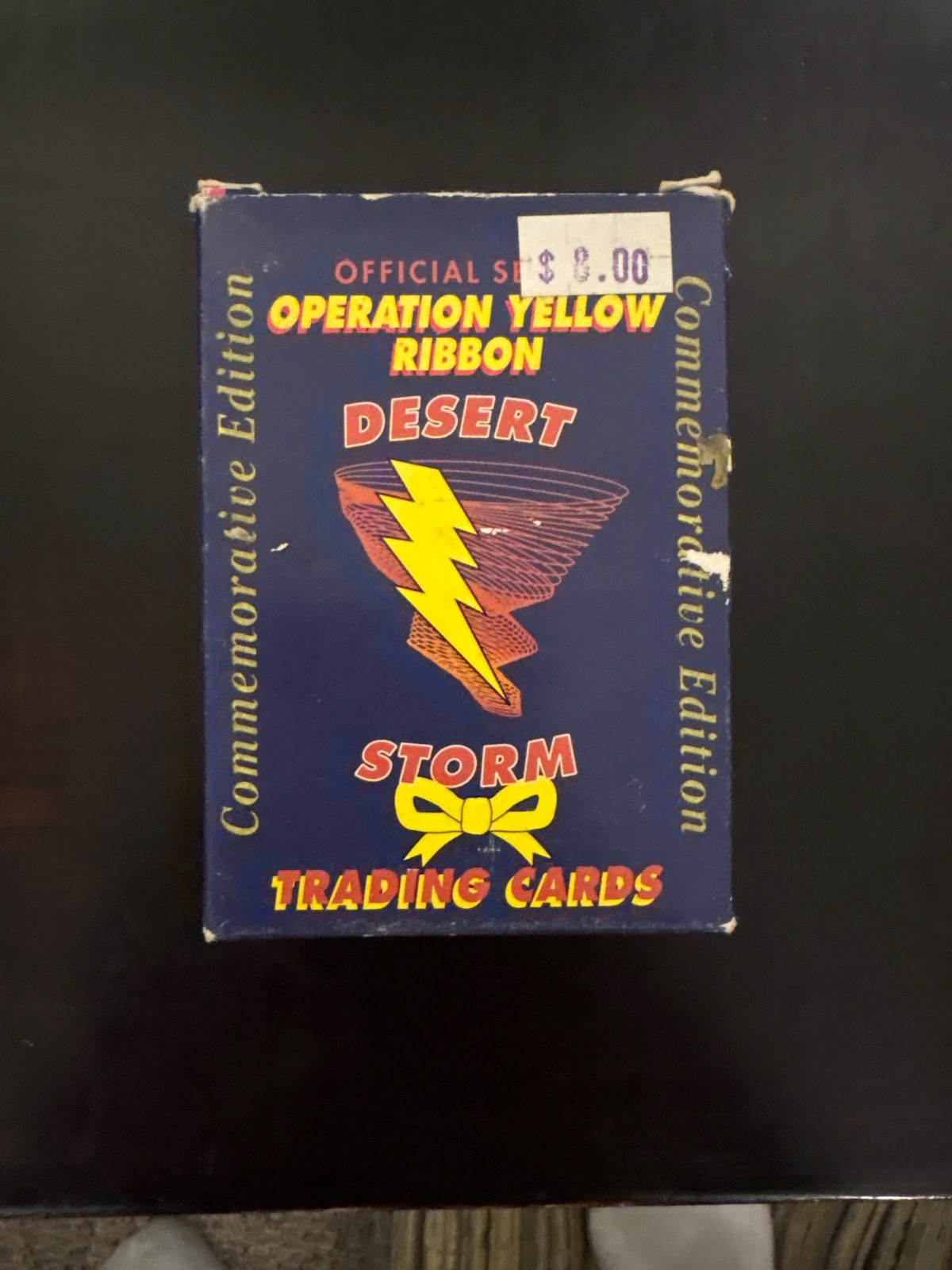 A  1991 OPERATION YELLOW RIBBON DESERT STORM Trading Card Set (60) Cards