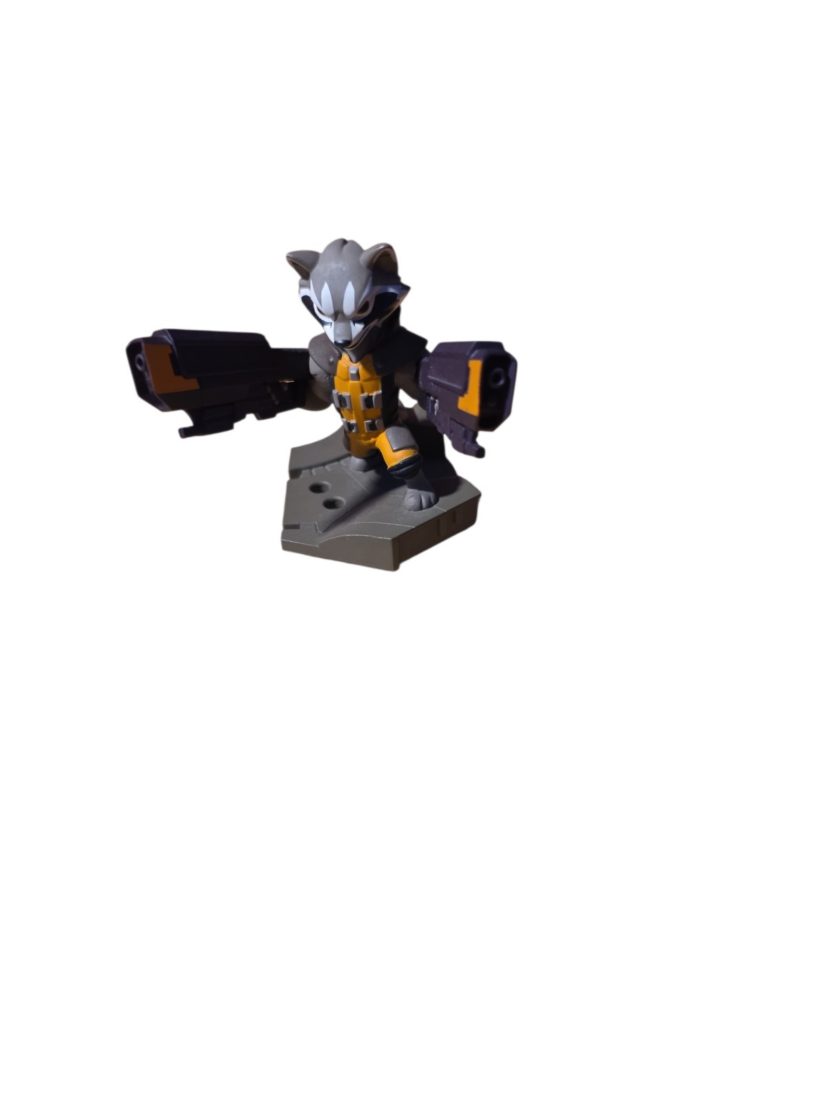 Disney Infinity 2.0 Marvel Guardians of the Galaxy Rocket Raccoon Figure Used