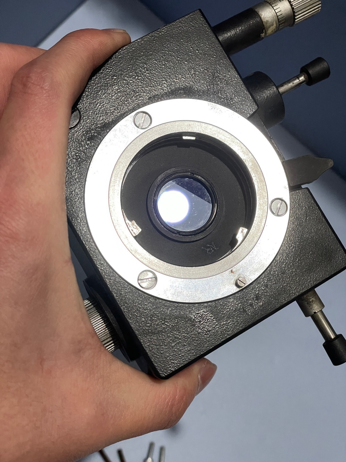 LEITZ ORTHOLUX II POL-BK Microscope compensator exquisite adjustable