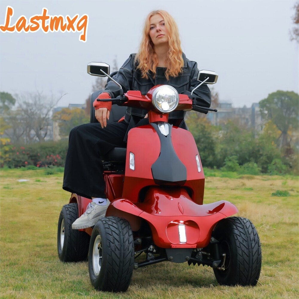 Four Wheels Travel Golf Mobility Scooter 1000W 60V 20AH Motor for Adult Senior