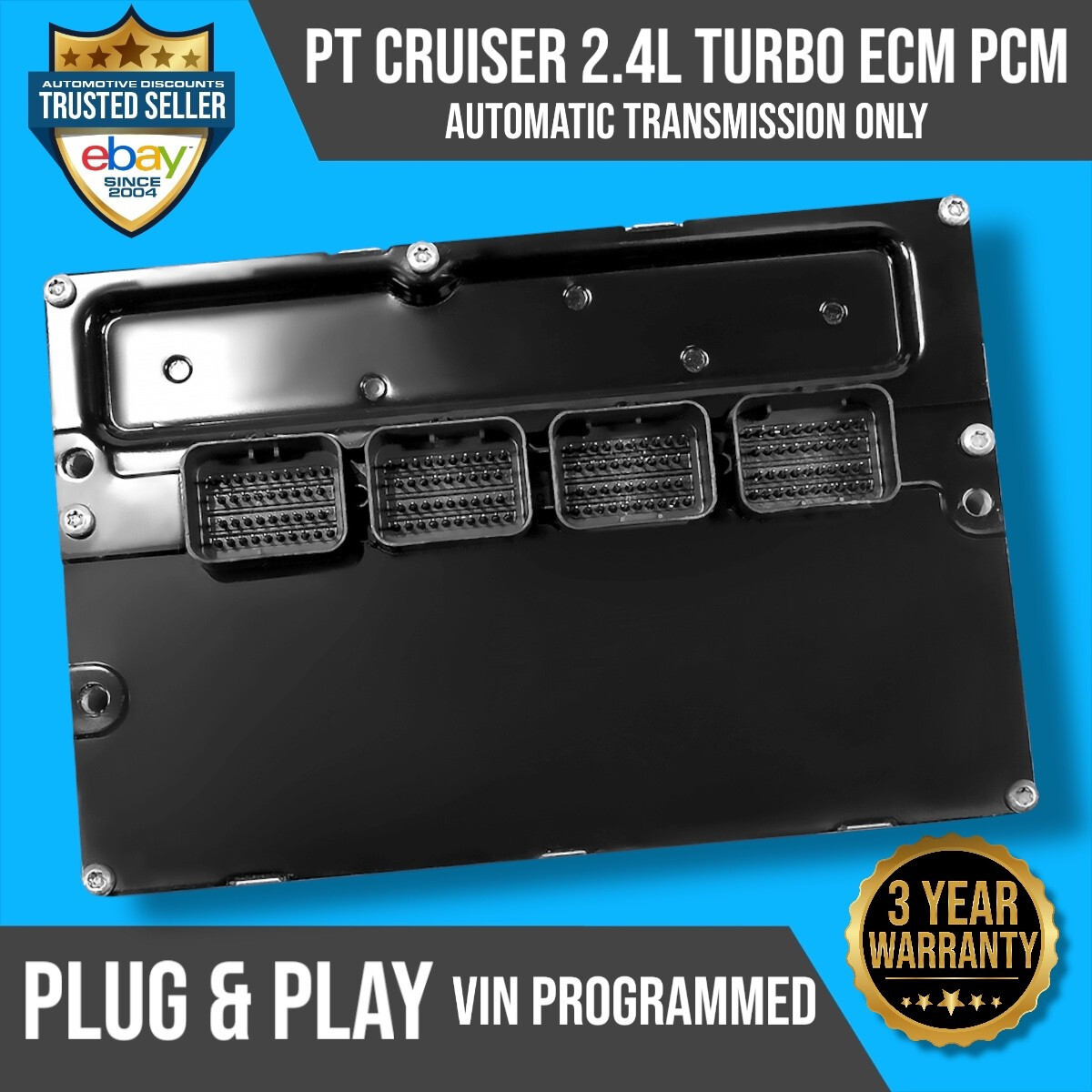 2005 Chrysler PT Cruiser 2.4L Turbo Engine Computer ECM ECU PCM Programmed