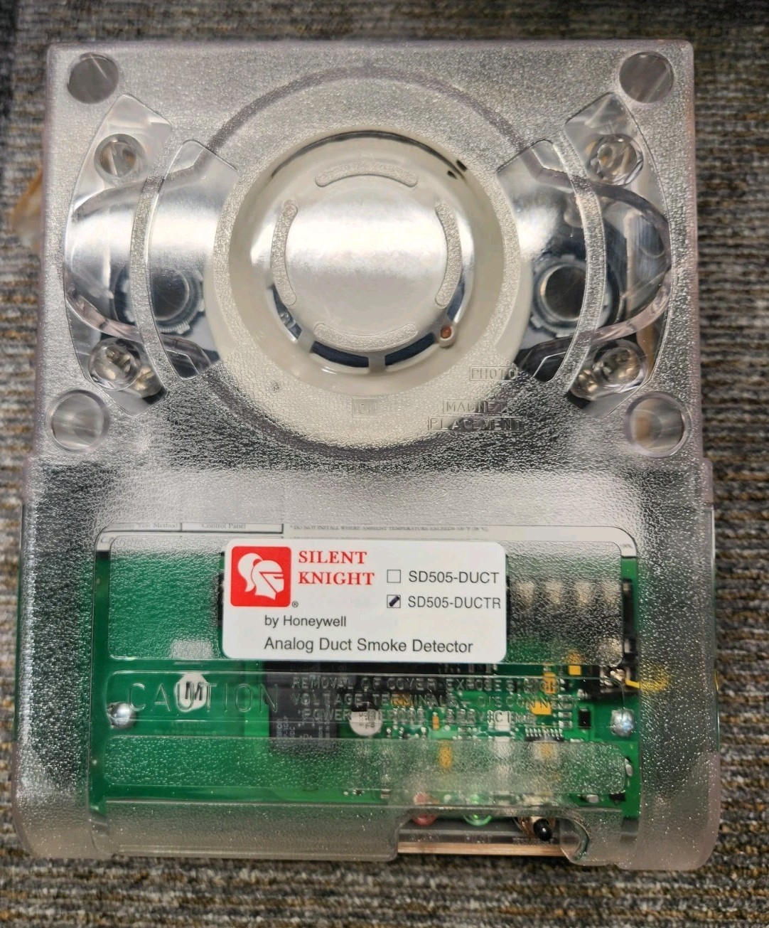 Honeywell Silent Knight SD505-DUCTR Duct Smoke Detector with Relay, Free Ship