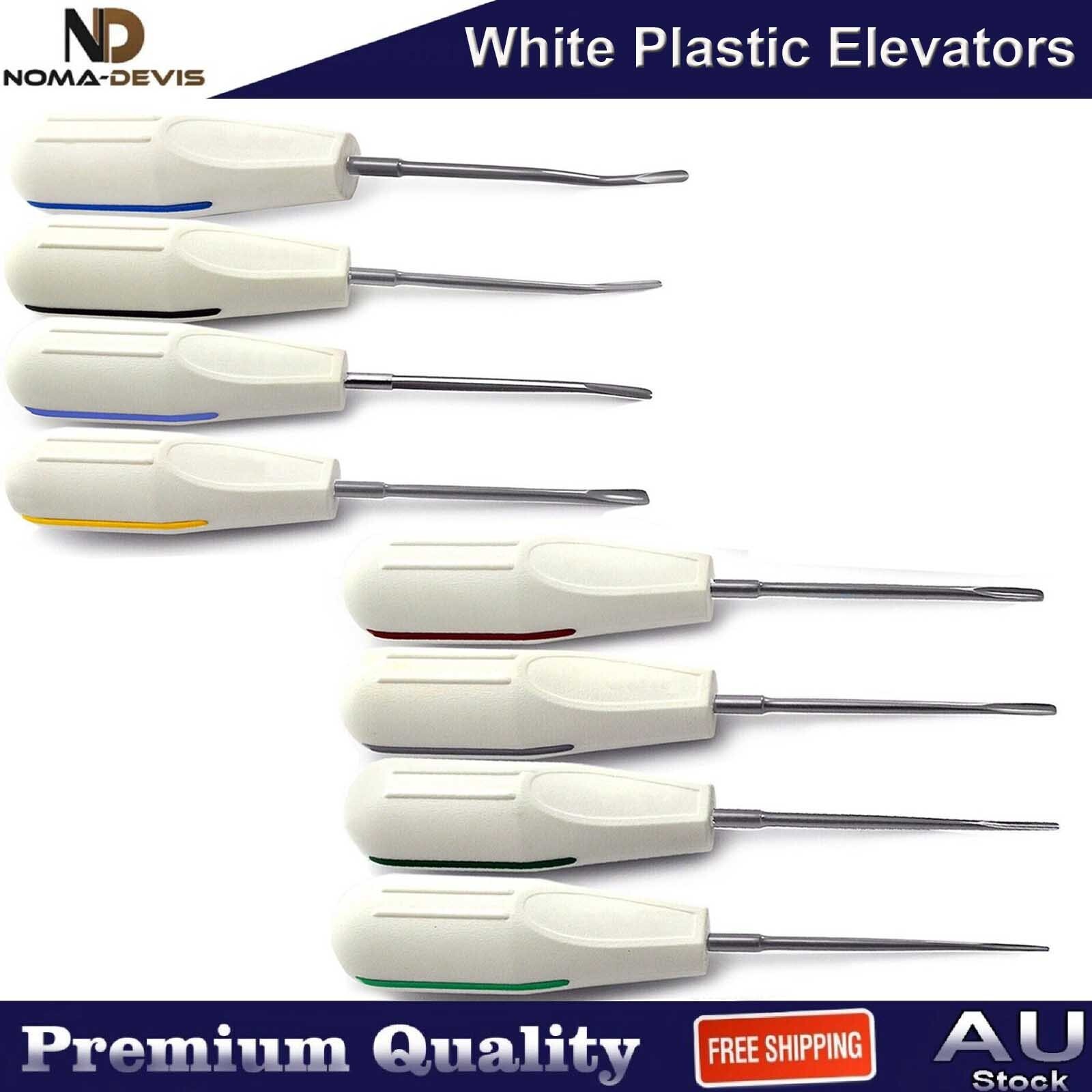 Dental Oral Surgery White Plastic Luxating Elevators Luxation Extracting Tools
