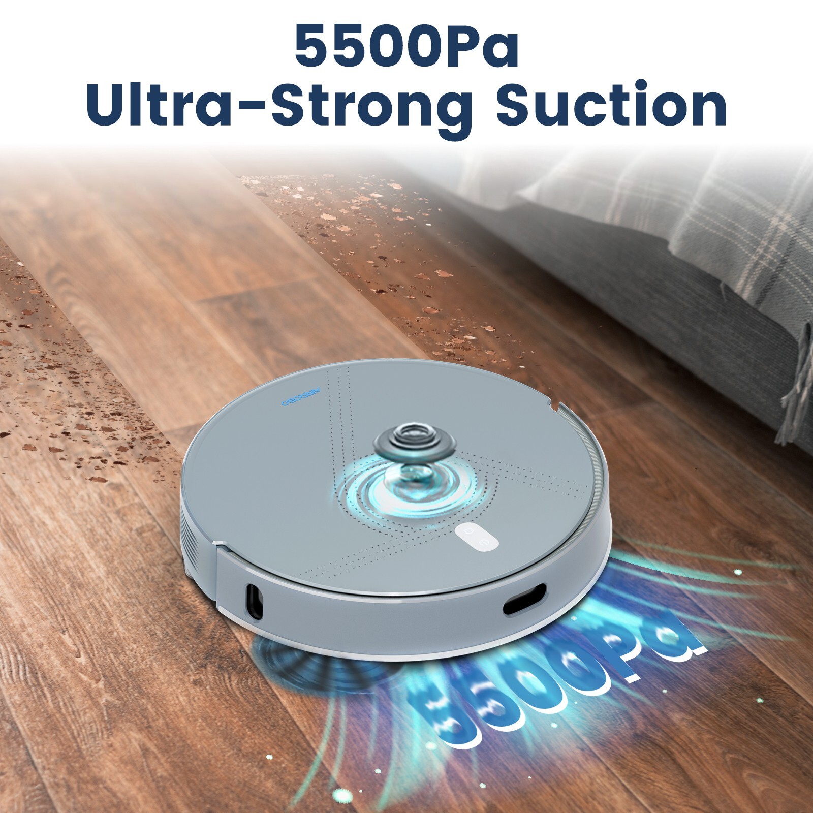 5500Pa AIRROBO T25+ Self-Emptying Robotic Robot Vacuum and Mop 240Min US