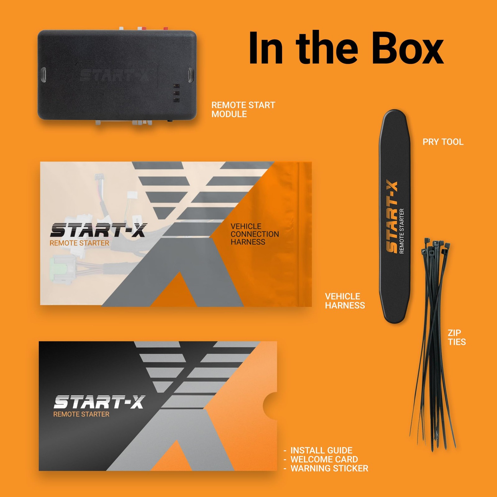 Start-X Remote Starter Kit for F-150 (2015-2020), Edge (2016-2019) &...