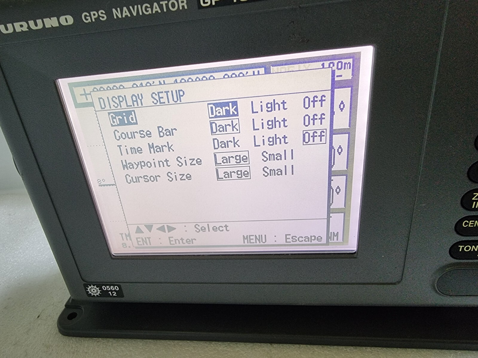 FURUNO GP-150-DUAL MARINE GPS NAVIGATOR NO POWER CABLE!
