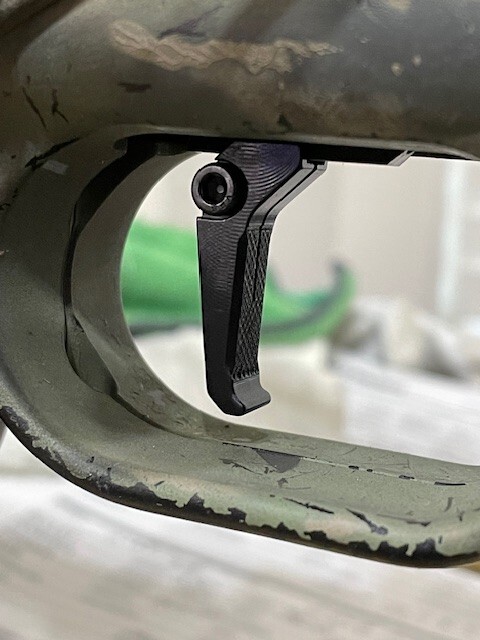 Flat Trigger shoe  AX,AXT,AXMC,AXSR ONLY FITS BOLT ACTION RIFLES by AI
