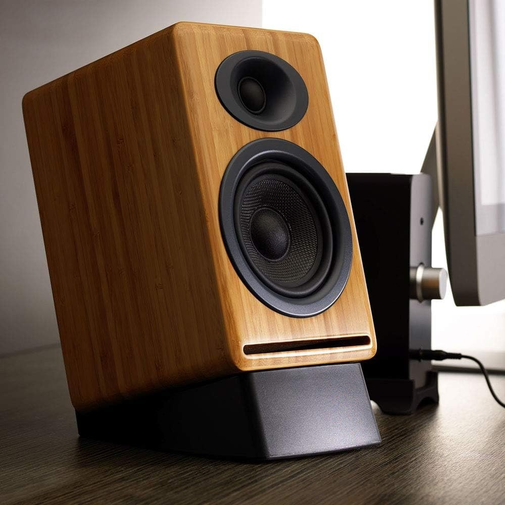 Desktop Speaker Stands Vibration Damping Tilted Silicone for Small Speakers