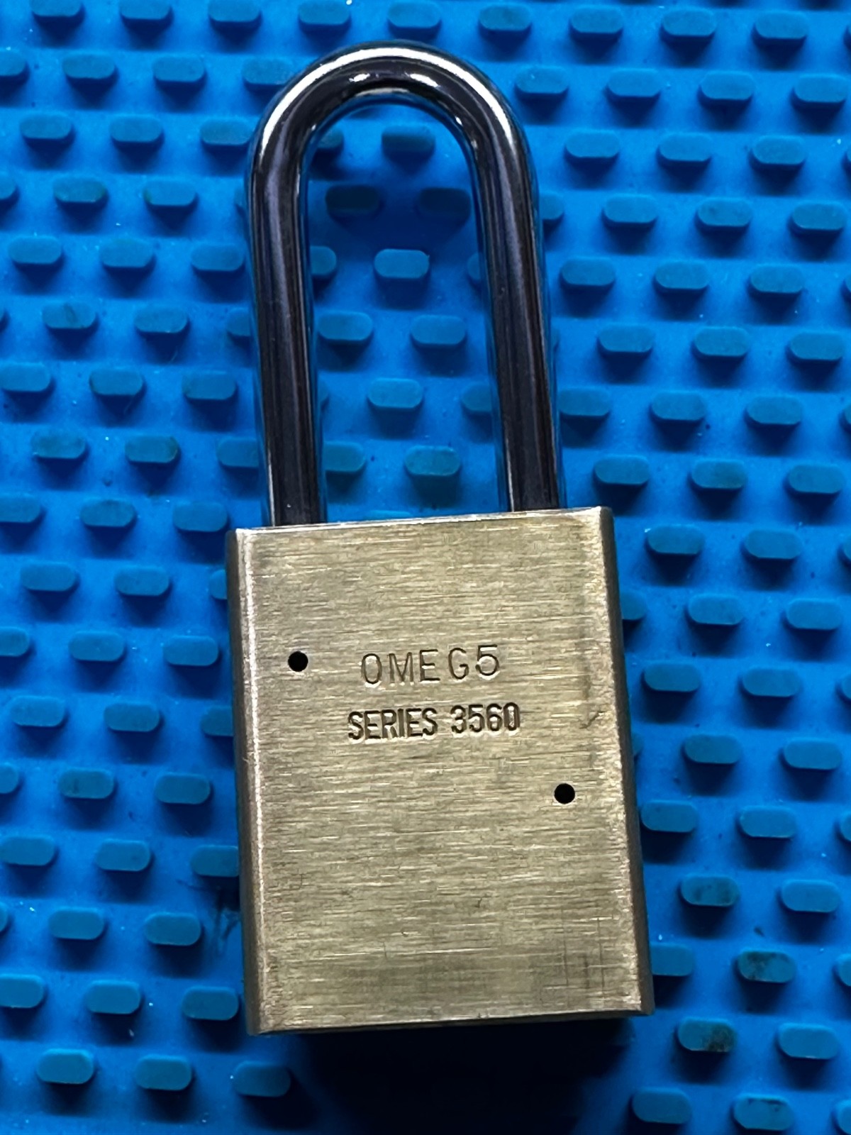 BRASS BODY AMERICAN PADLOCK SERIES 3560 SFIC BEST BRAND REMOVAL CORE WITH 3 KEYS
