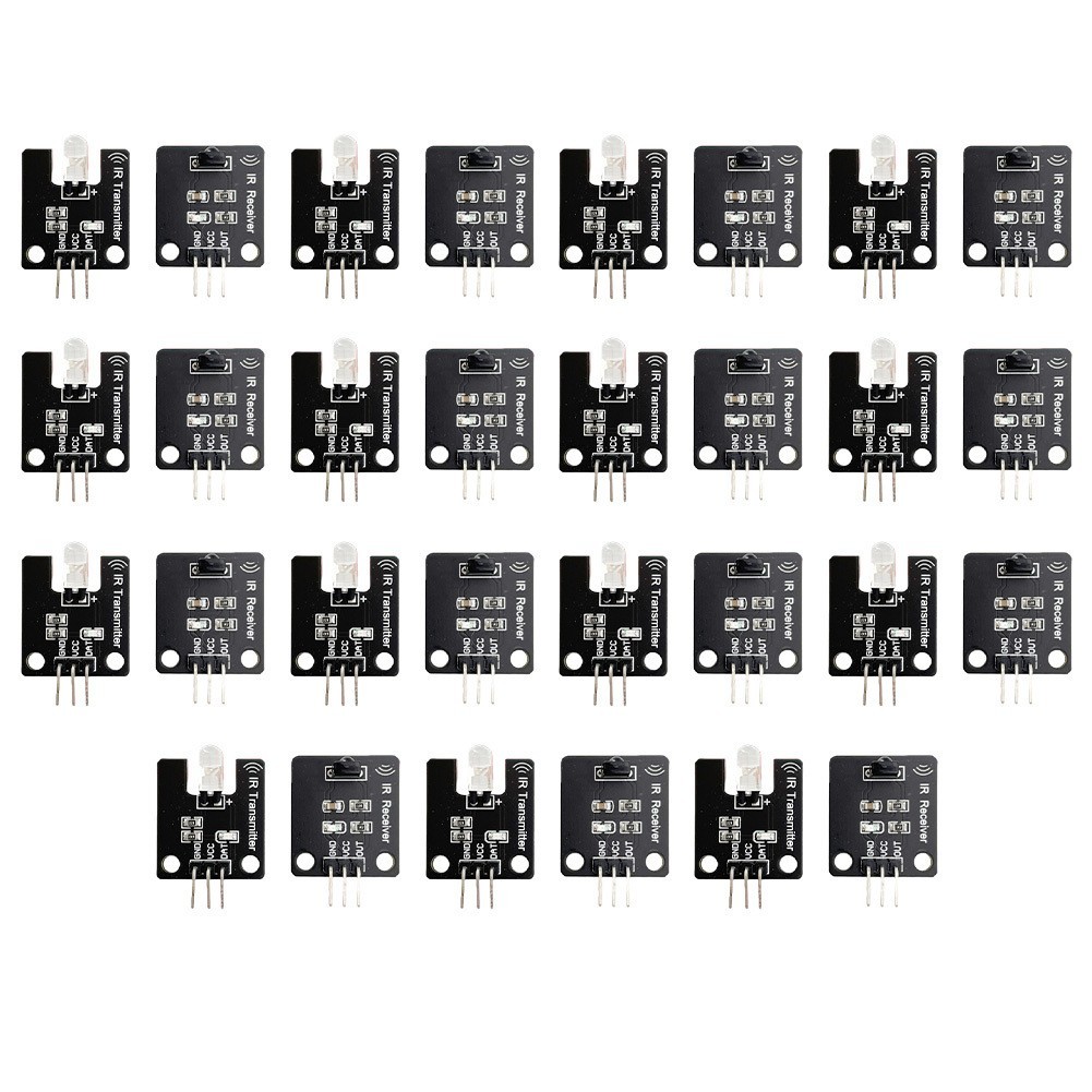 30pcs 38kHz Infrared Sensor Modules Compatible with Multiple Platforms