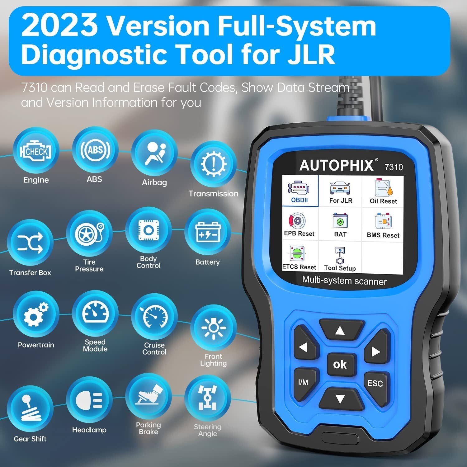 Fit For Land Rover Full System Diagnostic OBD2 Car Scanner Automotive Scan Tool