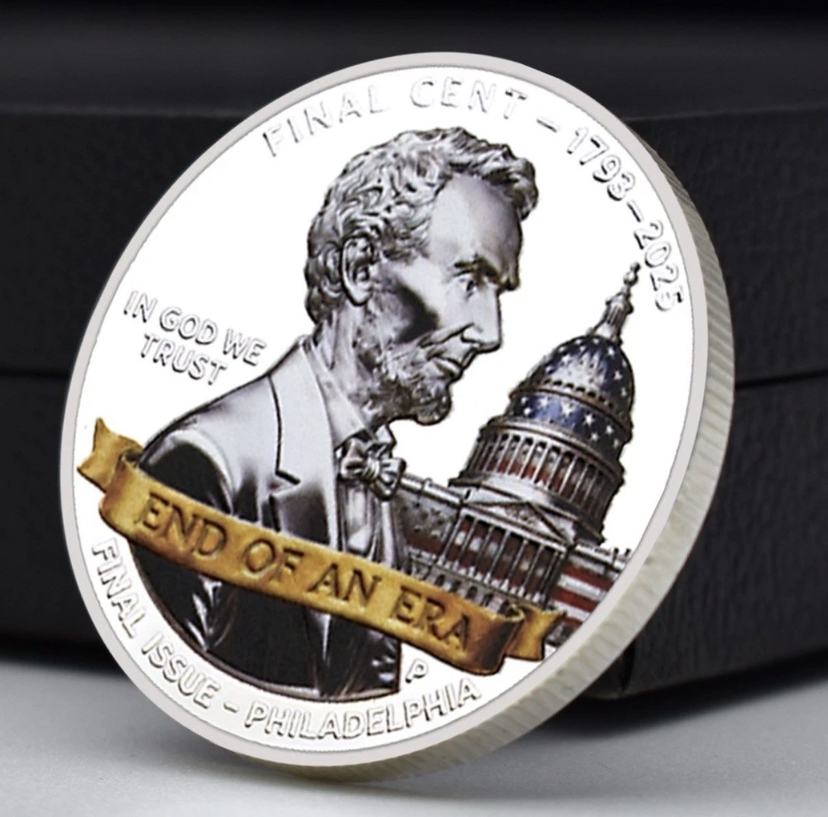 Final Cent "The End of an Era" Commemorative Coin-MINT-1793-2025 *10 Coins*