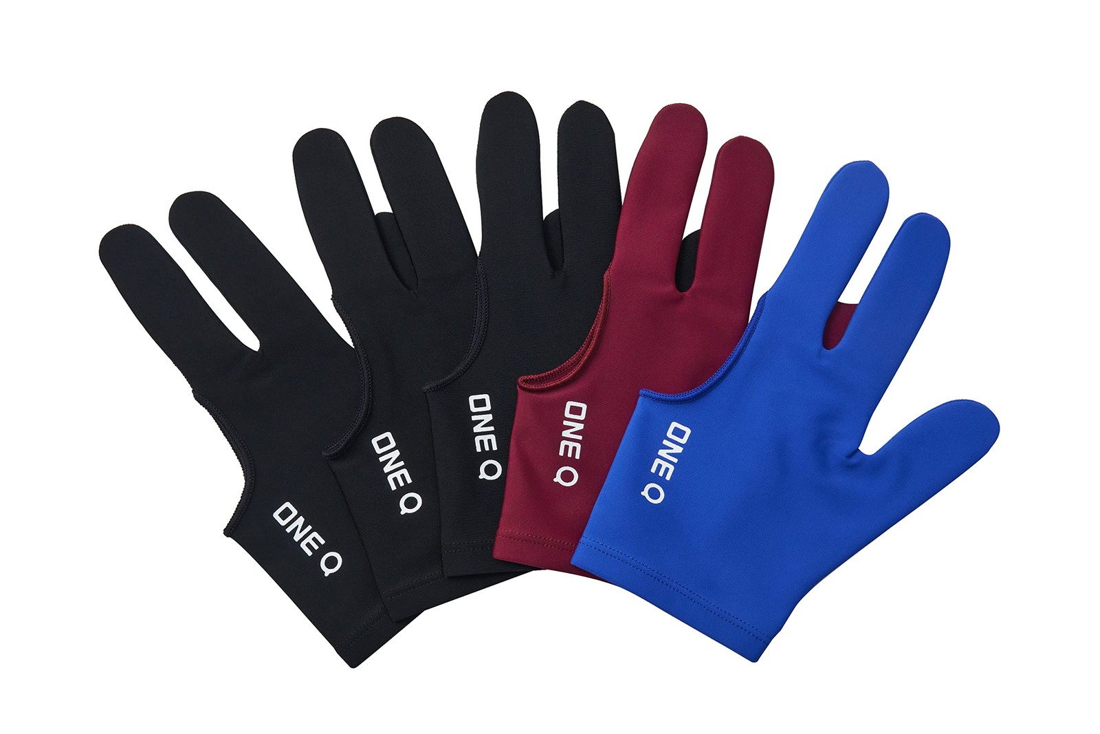 Professional Billiard Gloves for Snooker – 3 Finger Design, 5Pack, 3 Colors