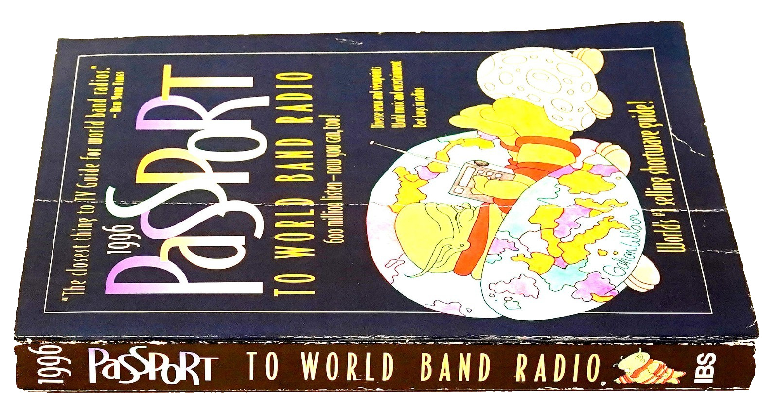 1996 Passport to World Band Radio Book - Stations Frequencies Reviews Stories #2