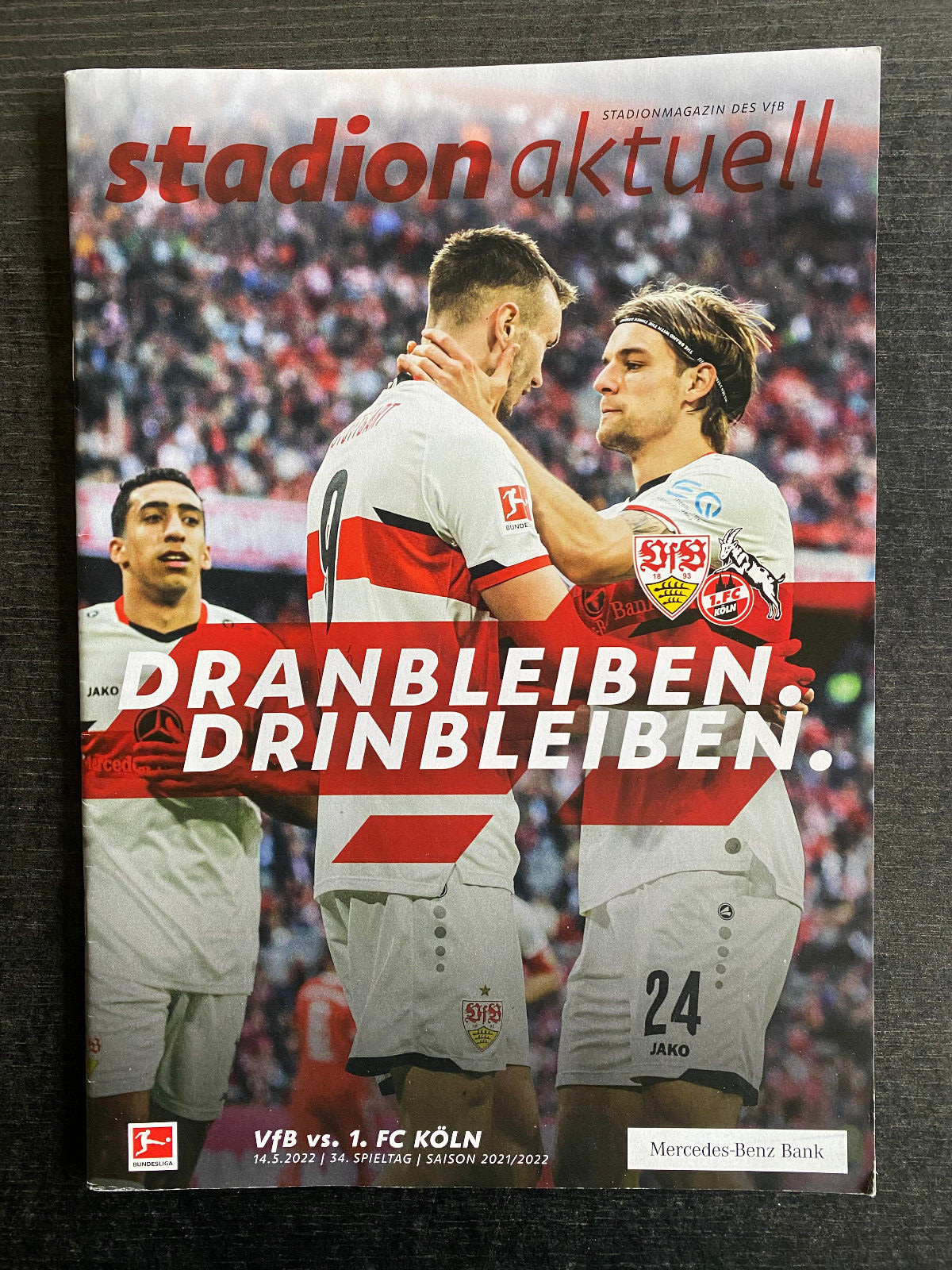 Bl 2021/2022 Vfb Stuttgart - 1. Fc Cologne, 14.05.2022 - Poster Chris Führich