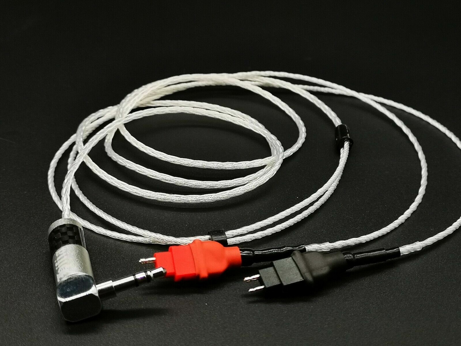 1x hifi 8N Upgrade Cable HD650 HD600 HD565 HD525 HD535 Headphone OCC Silver