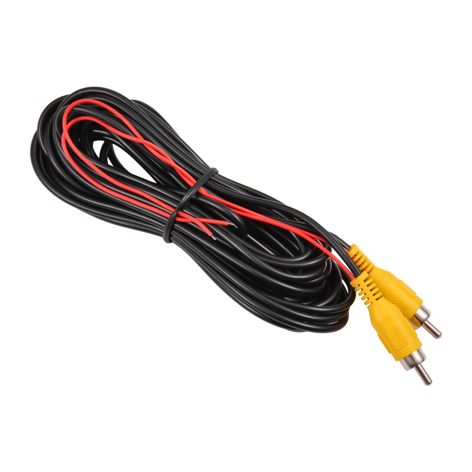 DALLUX Backup Camera RCA Video Cable,CAR Reverse RCAC01/33ft, RCAC01/33ft