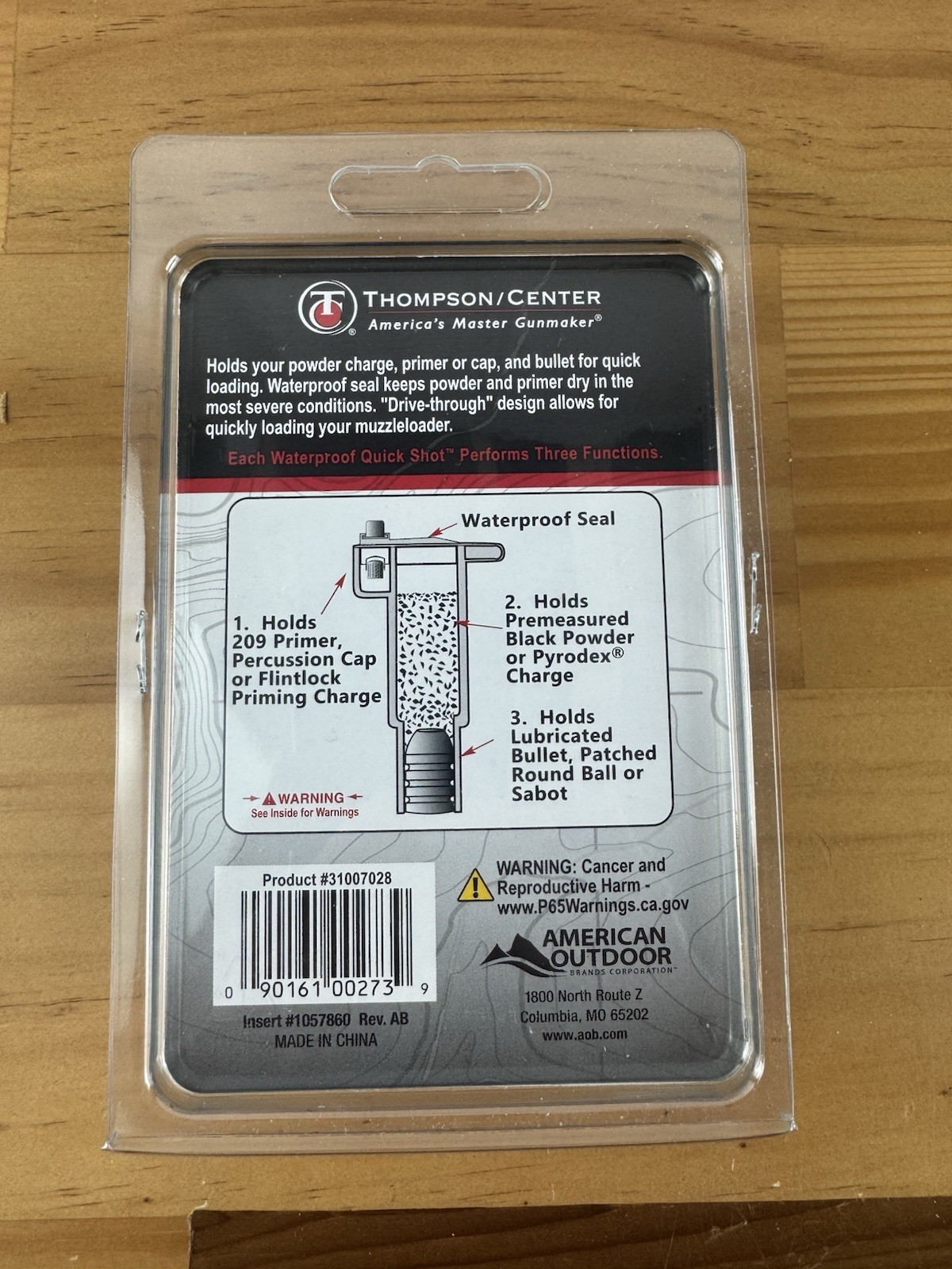 Thompson Center Quick Shot .50 Muzzleloader Loading Tool 7028