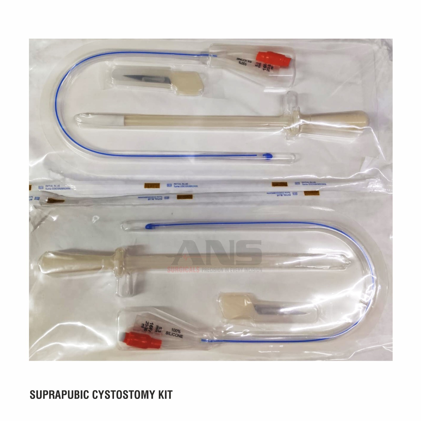 ANS Suprapubic cystostomy kit set of 2