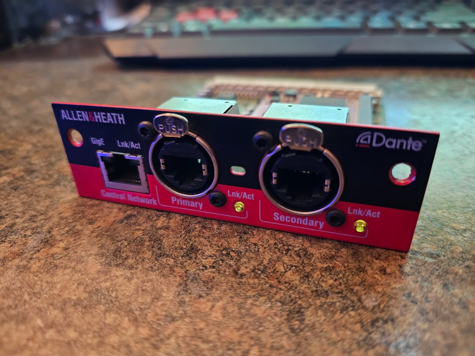 ALLEN & HEATH M-DANTE-A 64 x 64 Channel iLive / GLD / ME Network Interface Card