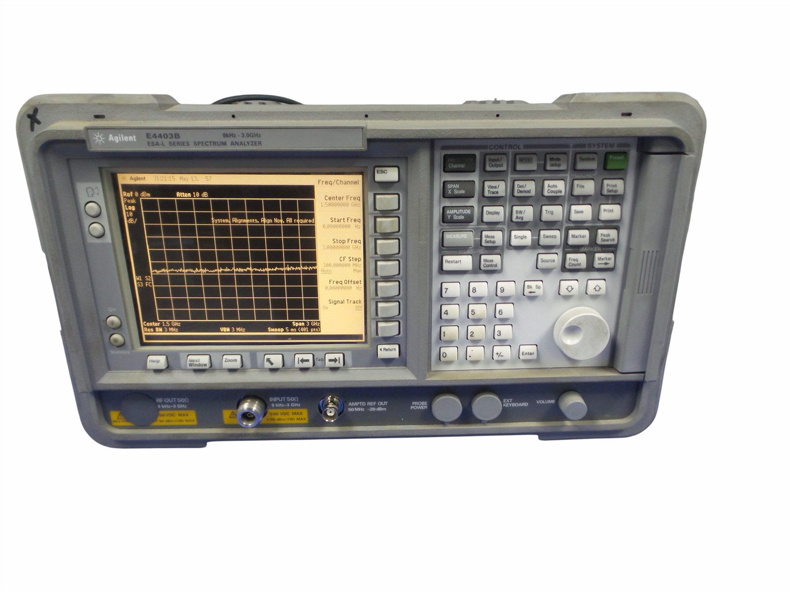 AGILENT E4403B ESA-L SERIES SPECTRUM ANALYZER 9kHz - 3.0 GHz- Free Shipping
