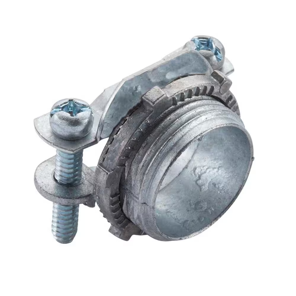 2 In. Standard Fitting Service Entrance (SE) Clamp Connector - Zinc