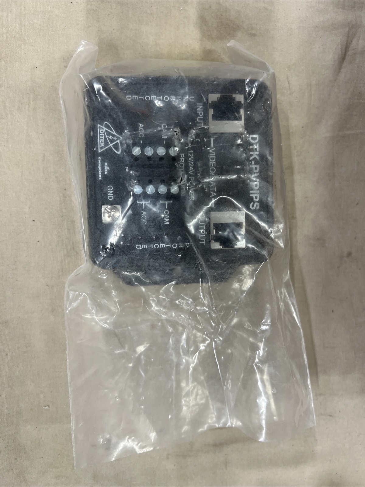 Ditek IP/PoE Data and 12/24V Power Surge Protector DTK-PVPIPS