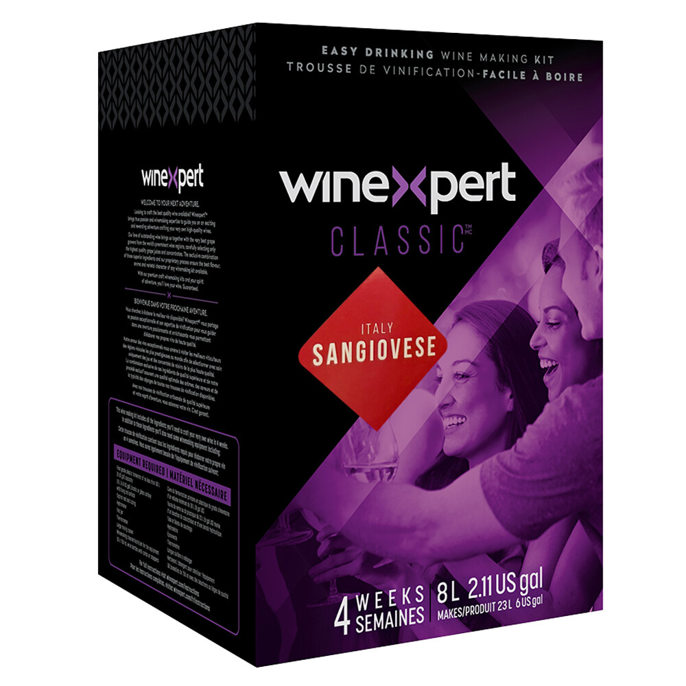 Classic Italian Sangiovese Wine Ingredient Kit