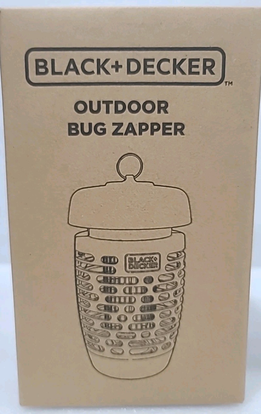 BLACK+DECKER Bug Zapper Mosquito Repellent Outdoor