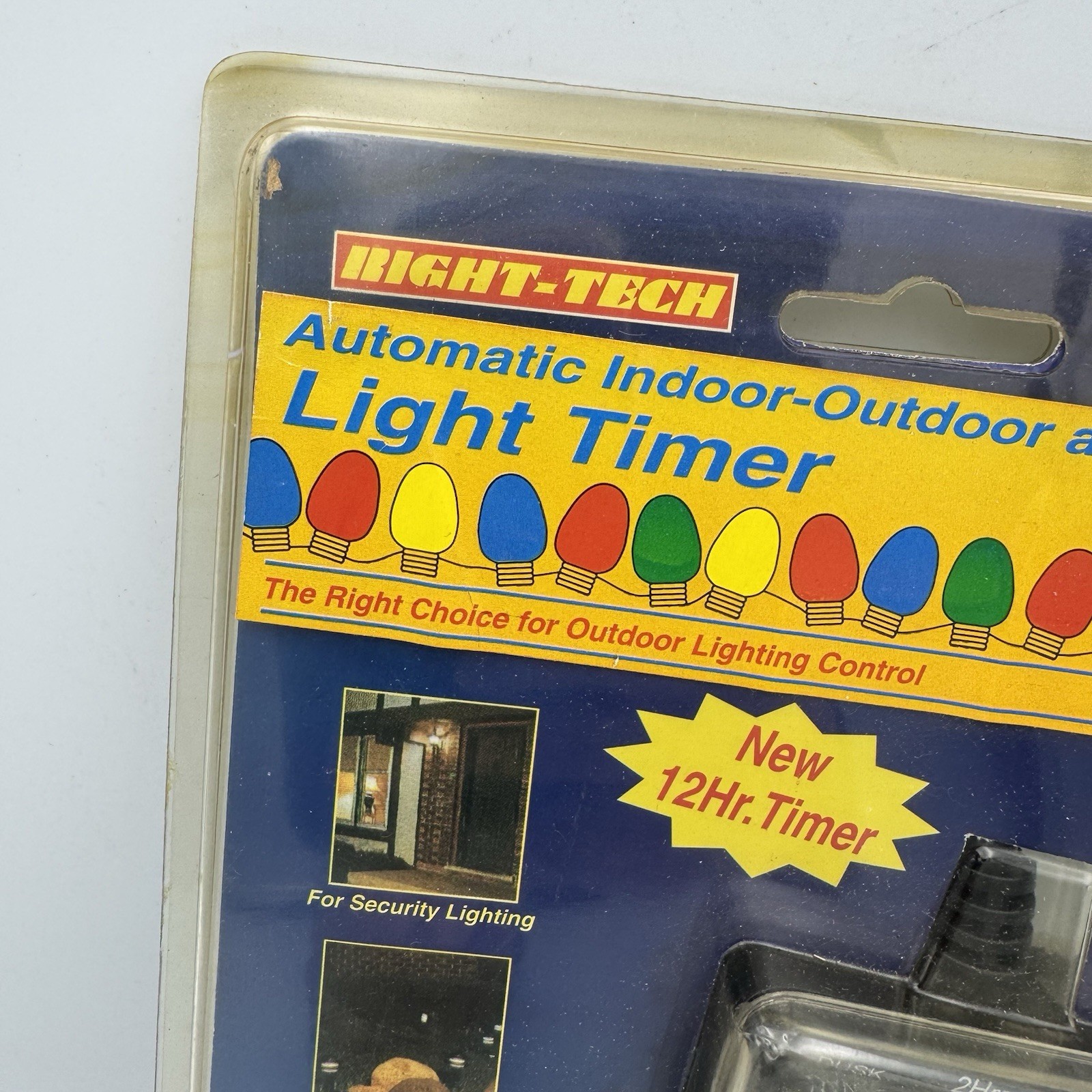 Right Tech Automatic Indoor Outdoor Timer Lighting Control Photoelectic Eye