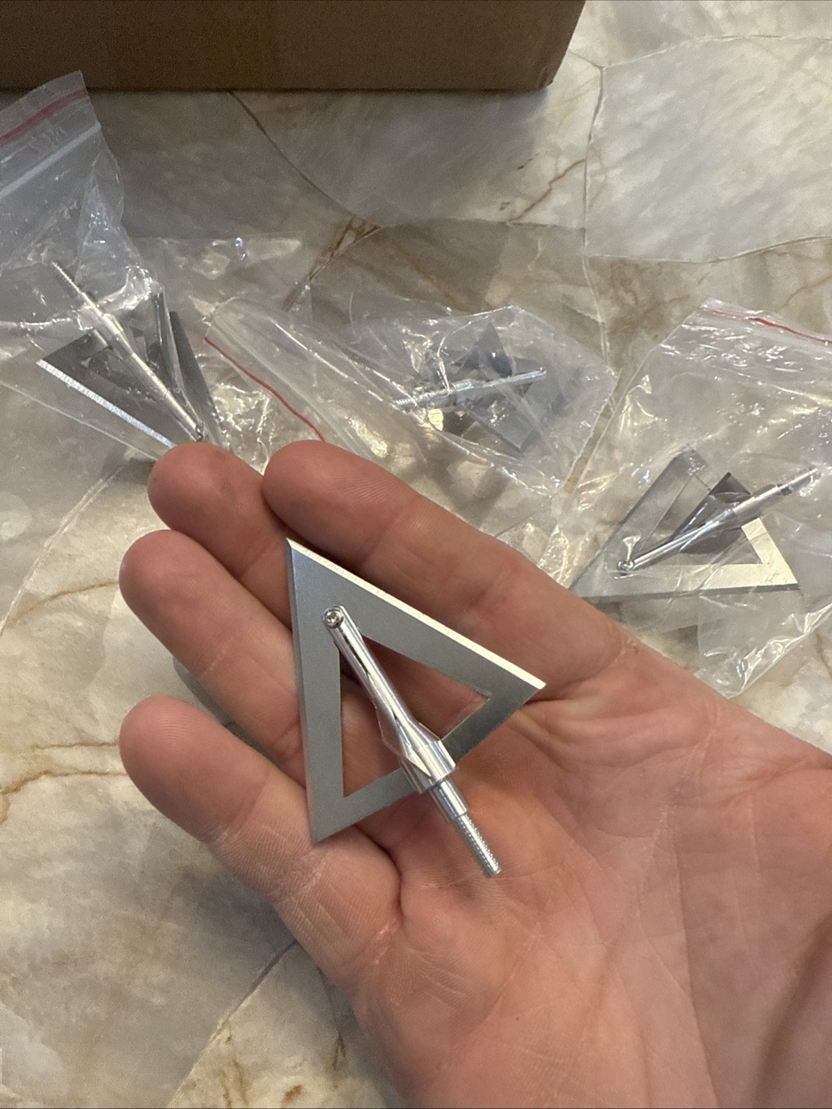 4 packWolfman Archery 1.97” x 1.5” Cutting Diameter (180grains) stainless steel