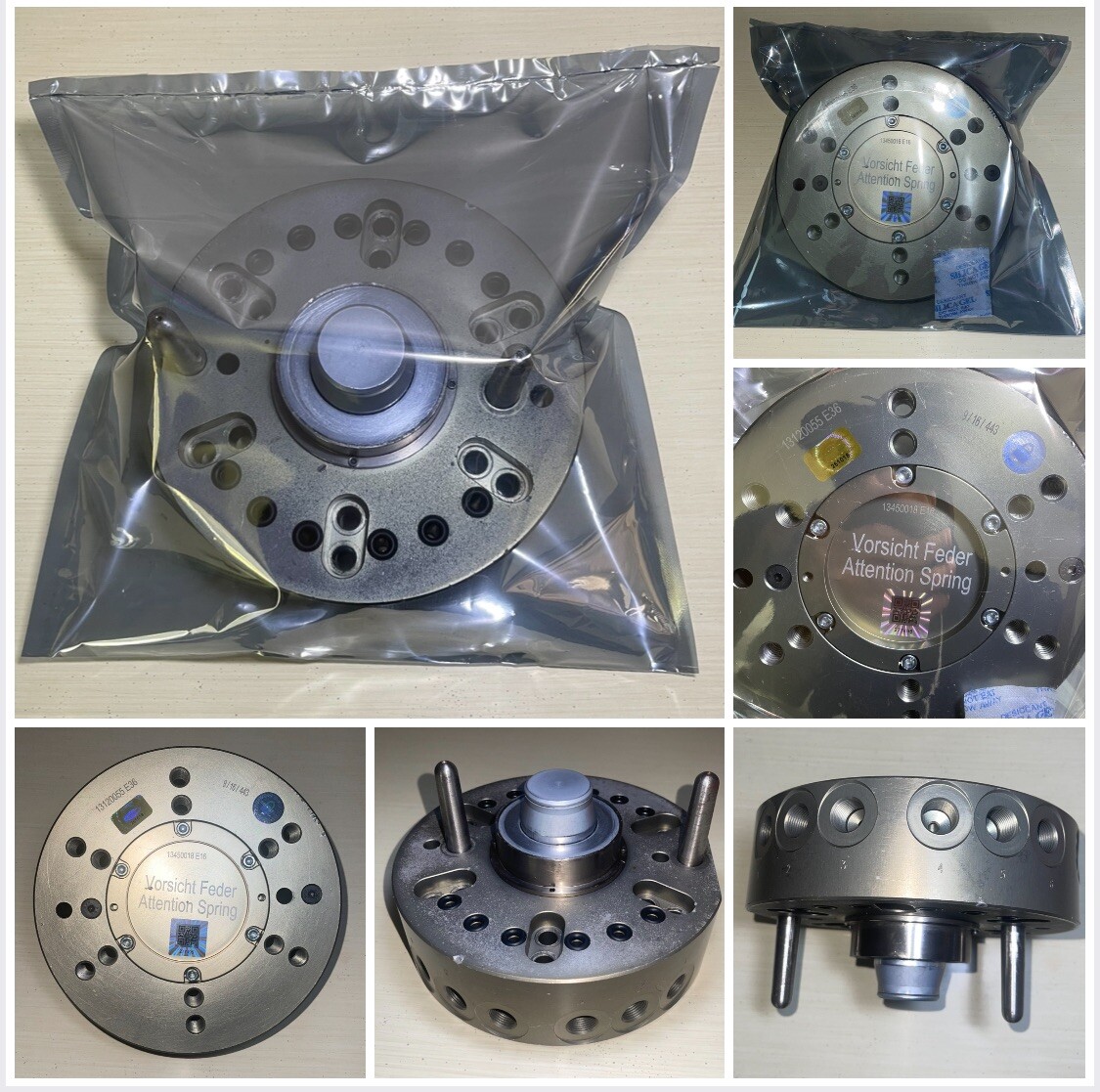 TK-160-R IPR ROBOTICS TOOL CHANGER PNEUMATIC ISO 160 TK160R Used Clean  Tested