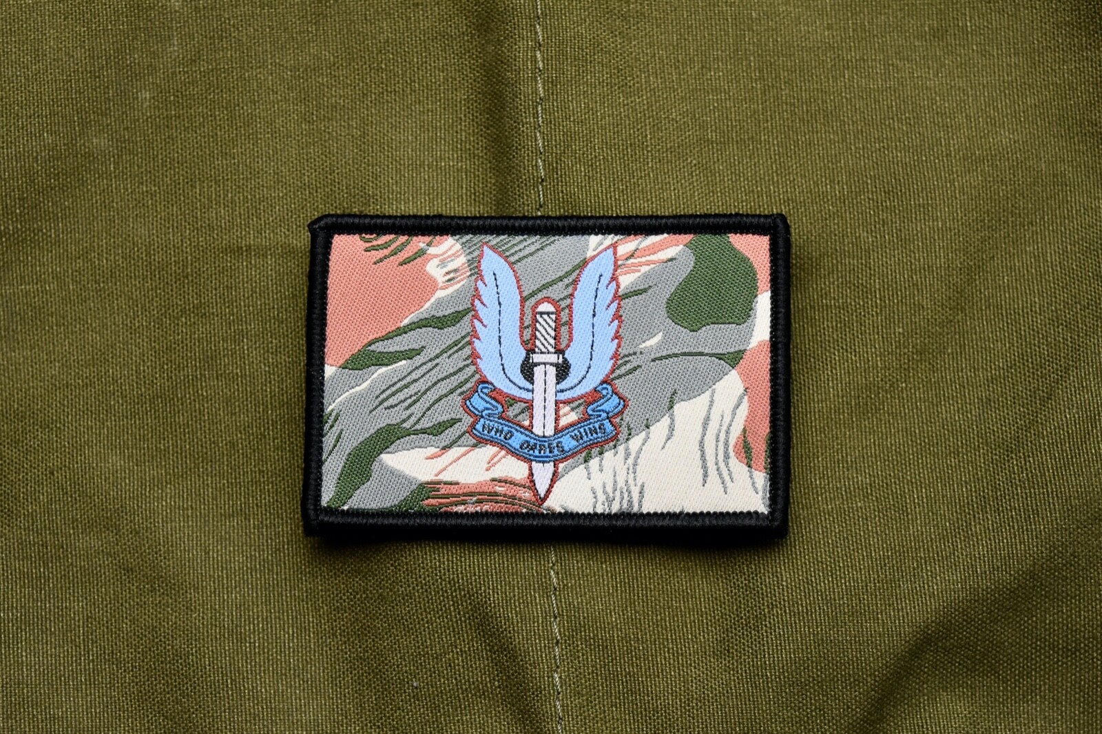 C Squadron Rhodesian Special Air Service Woven Moral Patch Brushstroke SAS RSF