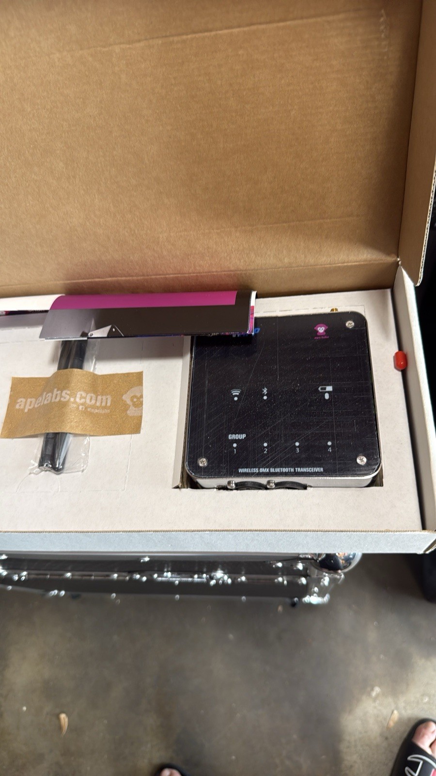 Ape Labs Lighting WAPP Wireless Transmitter New in box Never Used