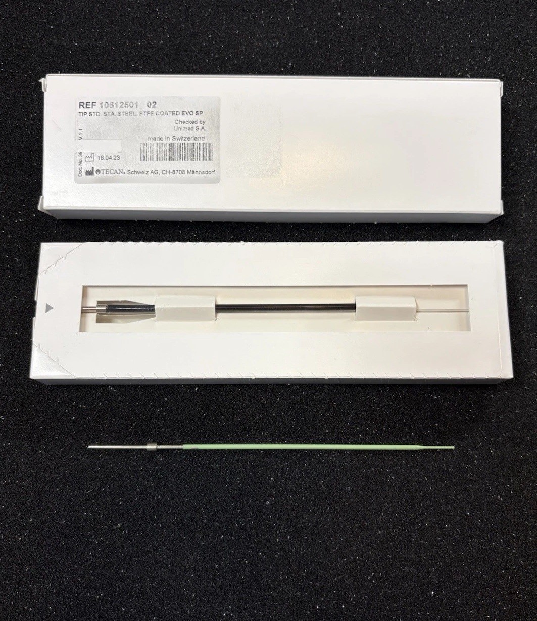 Tecan Evo Genesis Standard Tip Probe 155mm PTFE coated - NEW 10612501