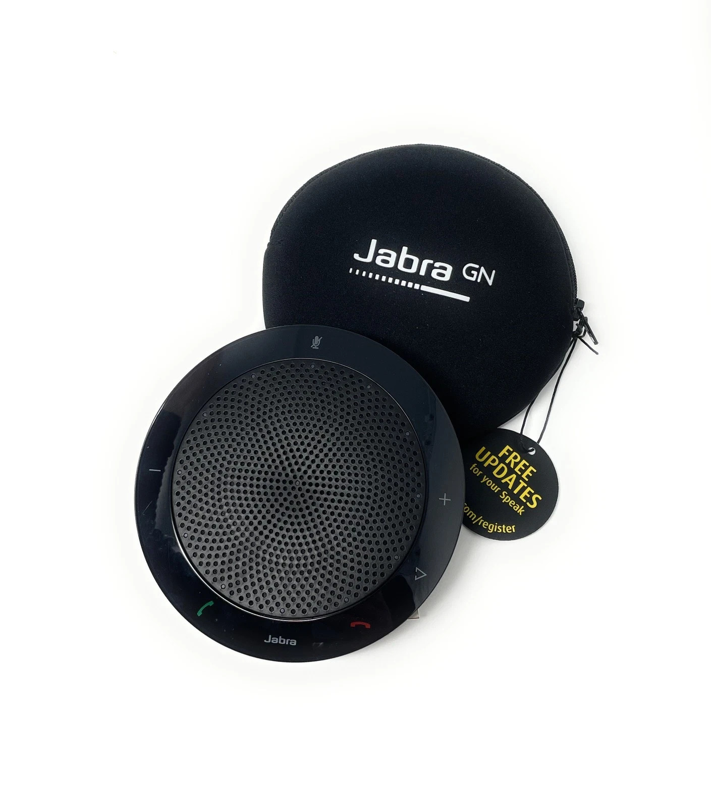 Jabra 7410-209 USB Conference Speakerphone with Travel Case Zip Microsoft Lync