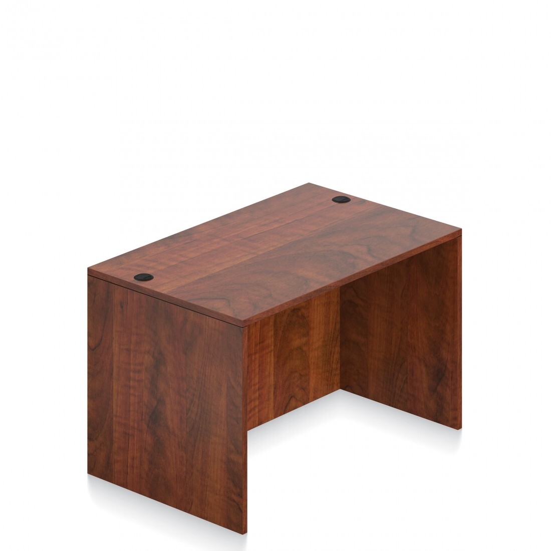 Offices To Go OTG No Pedestal Desk Shell 30"d x 48"w w ADC Dark Cherry Free Ship