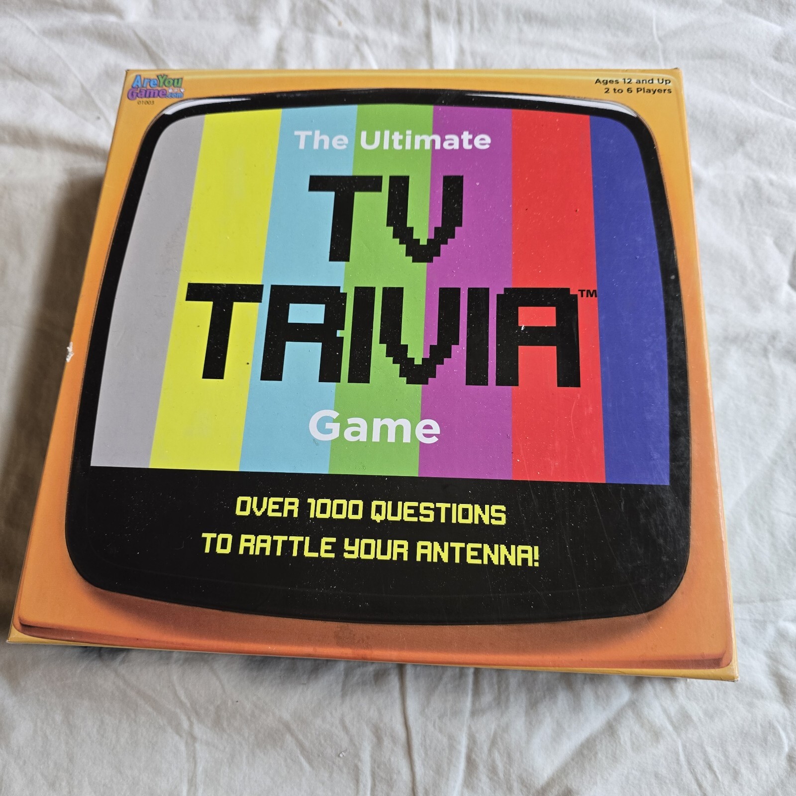Ultimate TV Trivia Game Ages 12+ | 2-6 Players Few Cards Missing 2 Packs Sealed