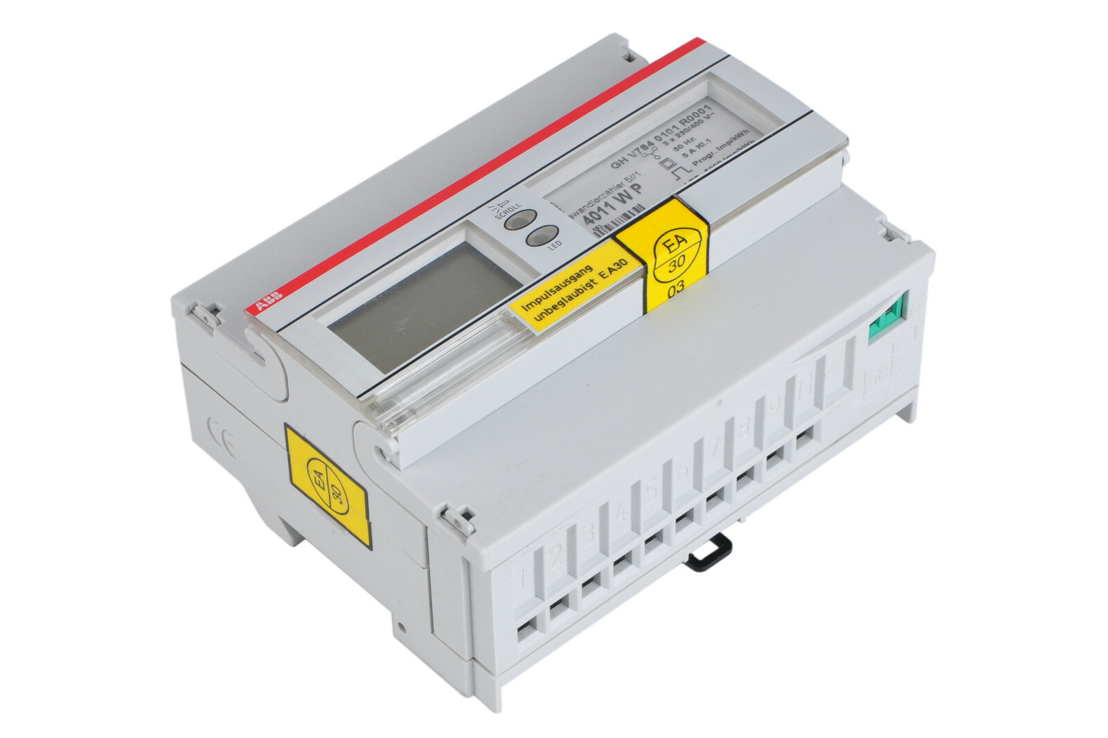 ABB Delta-Meter Energieverbrauchszähler DZ 4011 W P (WP) Messwandlerzähler