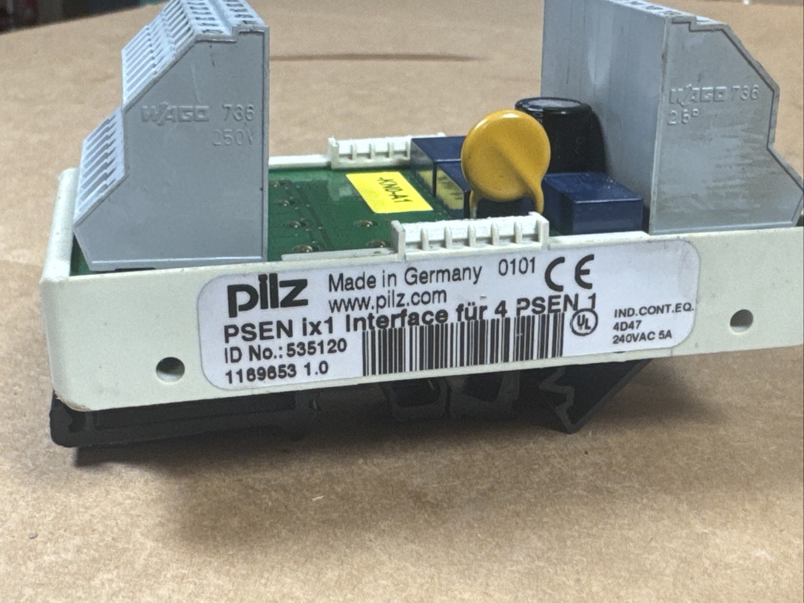Pilz 535120 Interface Module PSEN ix1 WARRANTY FAST SHIPPING