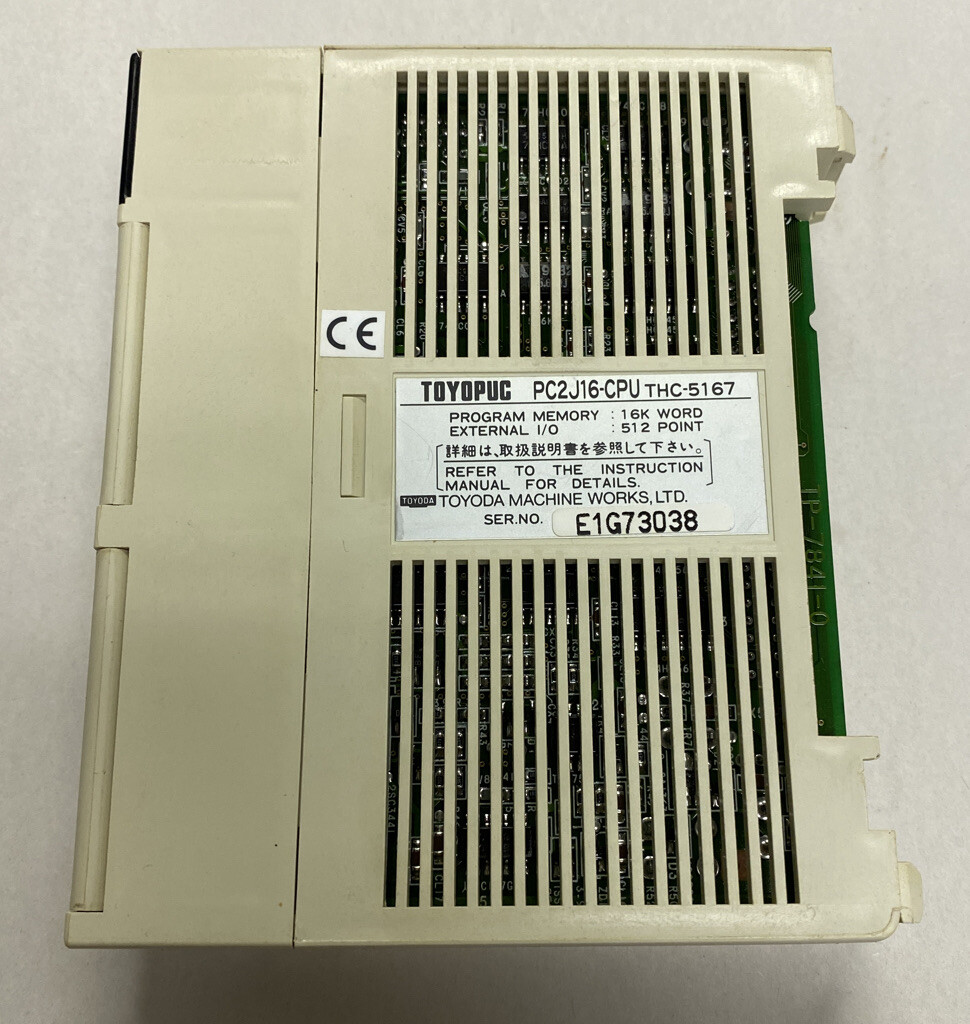 Toyopuc,PC2J16-CPU THC-5167 CPU,Program Memory External I/O Module