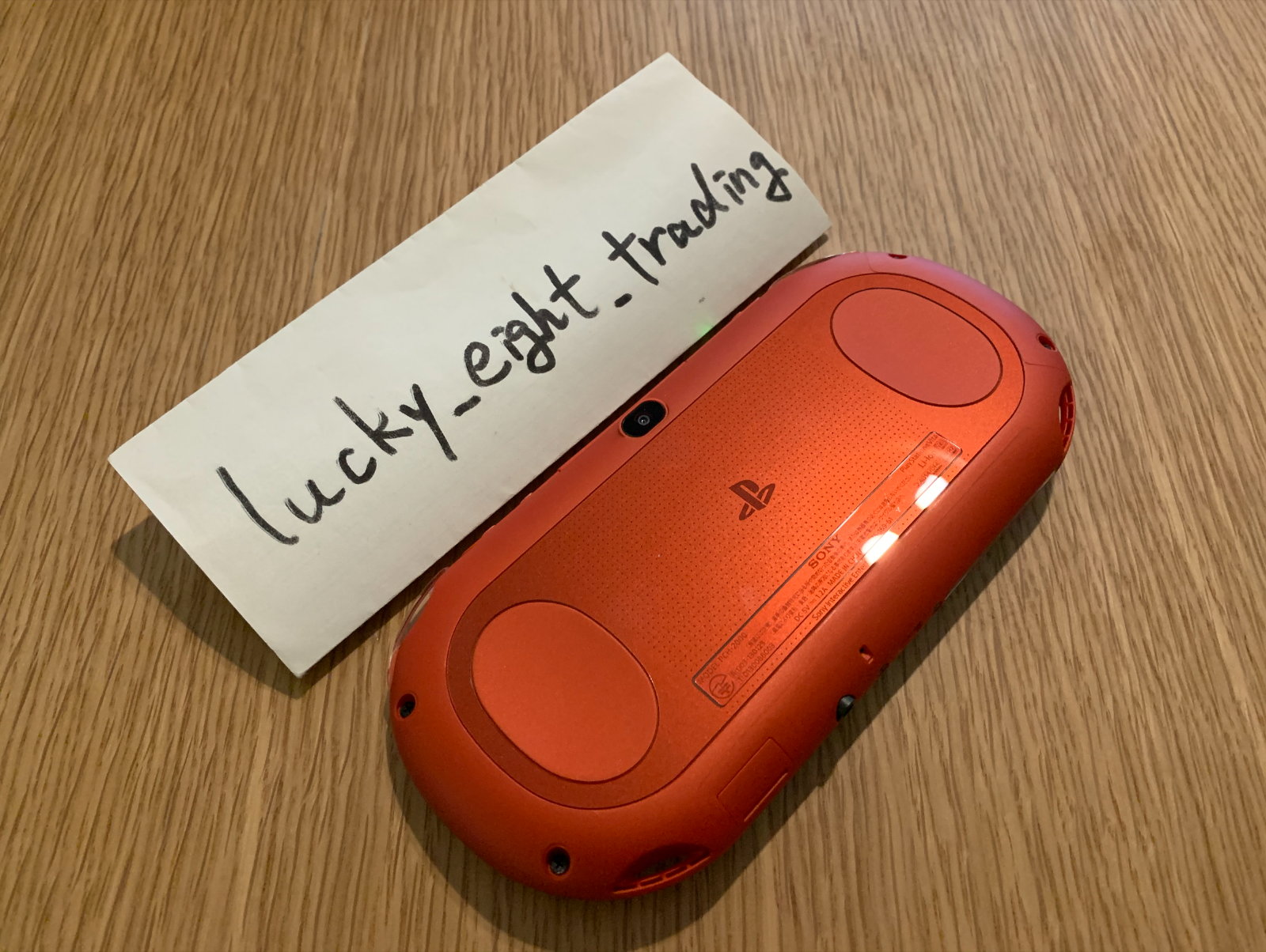 PS Vita Metallic Red PCH 2000 ZA26 Console Charger PSV Slim [CC]
