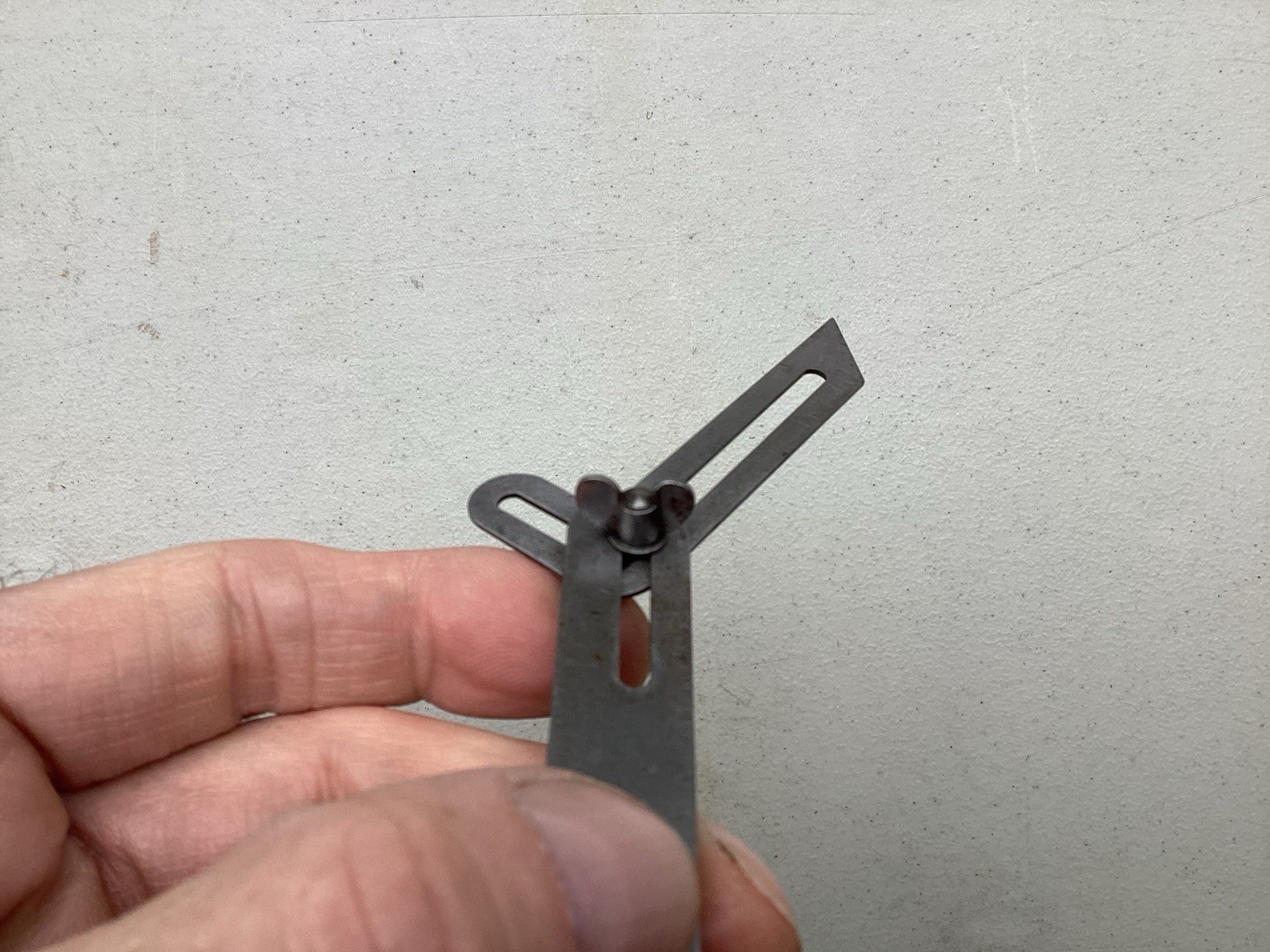 Vintage LS Starrett Universal Bevel Machinist Tool Preowned