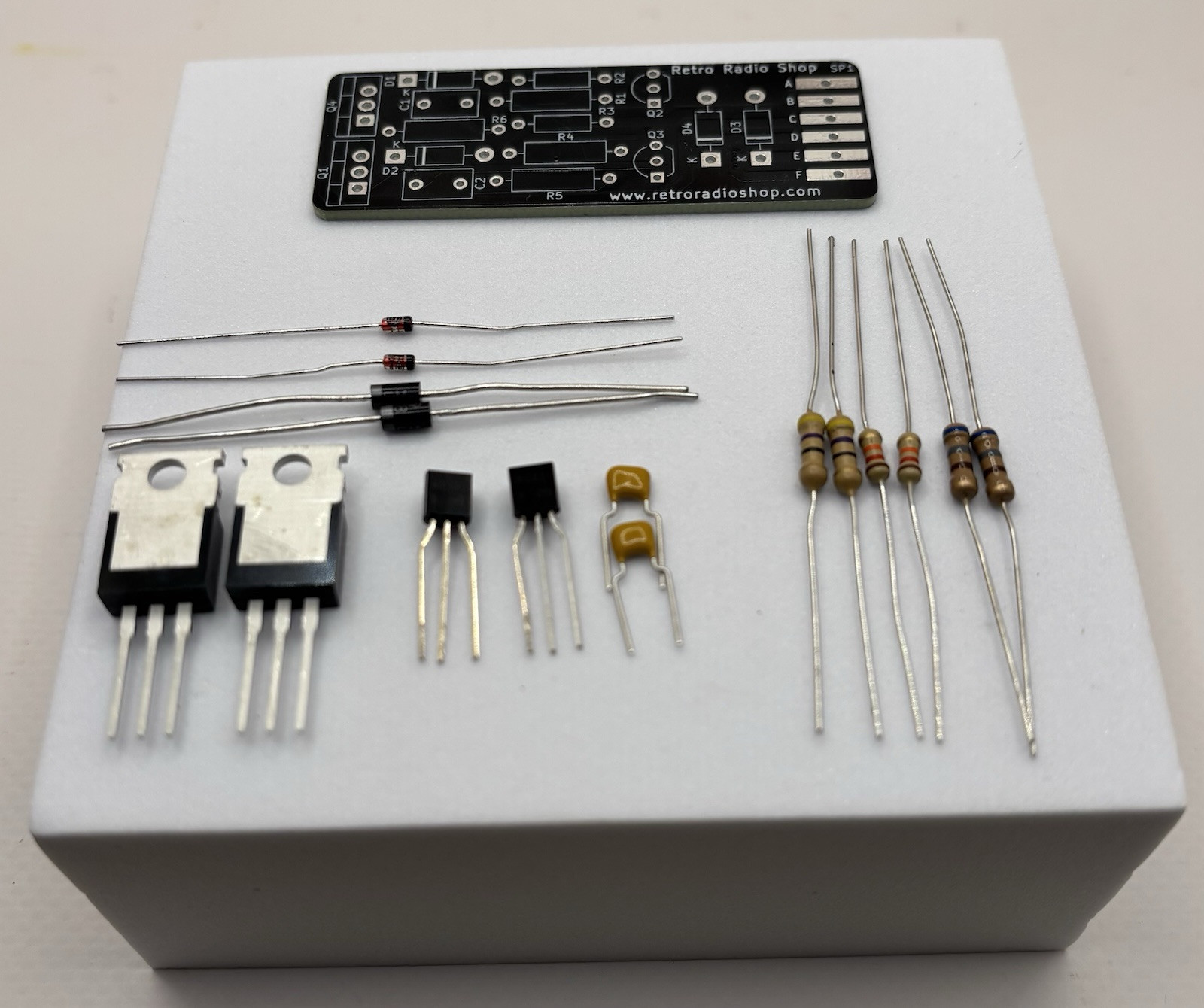 Solid State Car Radio Vibrator DIY Kit 6-12v Neg Ground
