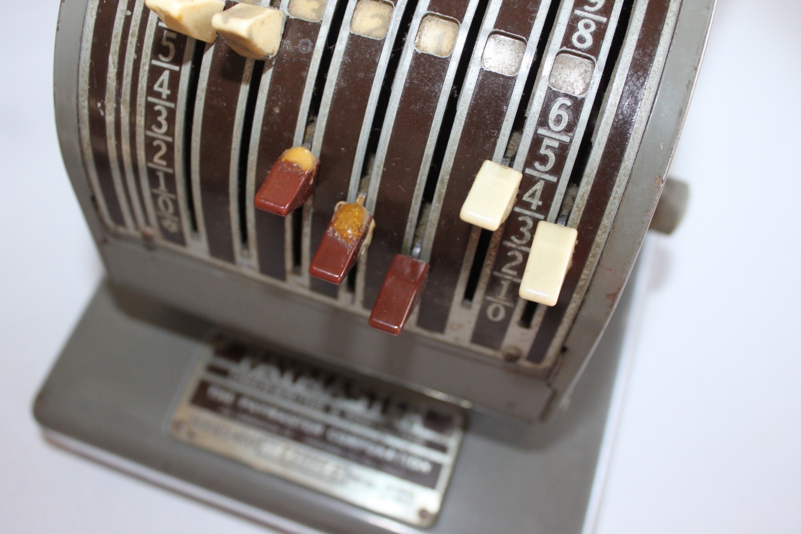 Vtg Paymaster Checkwriter Protector Series 400 Working Retro Office MCM Desk