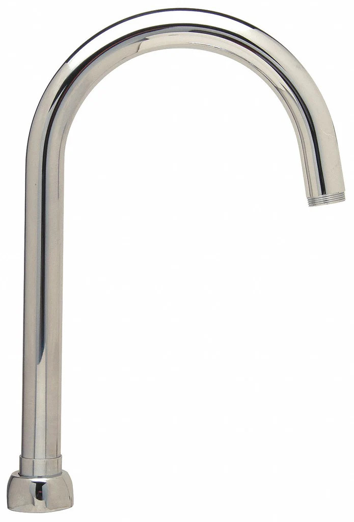Gooseneck Sink Faucet Spout, Fits Zurn Brand, Chrome Finish G67852, NO Aerators