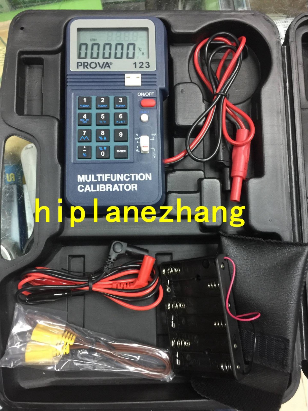 Process Calibrator 4-20mA 0-12V Frequency 2-50KHz K J E T Type Thermocouple