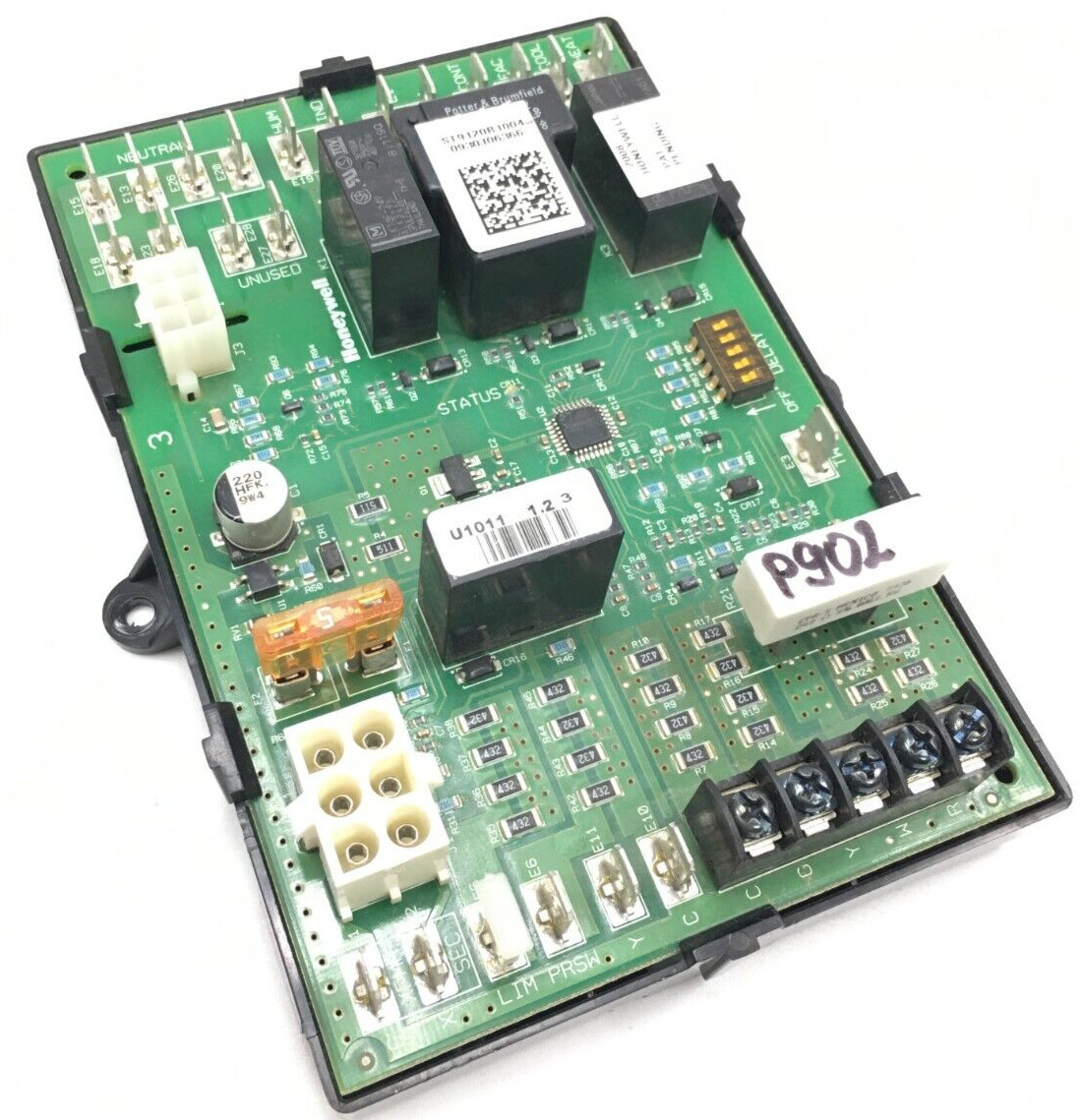 Honeywell ST9120B1004 Universal Fan Timer Control Circuit Board used #P902