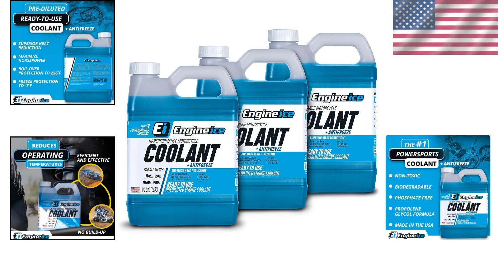 High Performance Coolant 0.5 Gallon 3 Pack Replacement